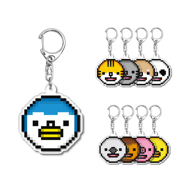 ピッテンのオフィシャルグッズに「アニマルピッテン」シリーズが登場！！